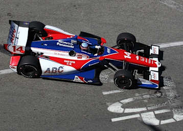 Takuma Sato überrascht in Long Beach