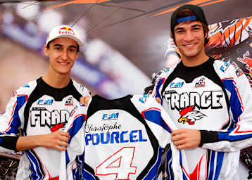 Musquin und Boog freuen sich auf Chris Pourcel