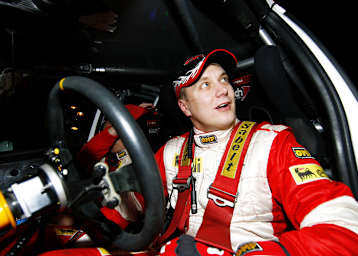 Toni Gardemeister in Finnland am Start