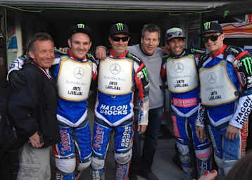 Dream Team: Moran, Fisher, Hamill, Ermolenko, Hancock, Wells 