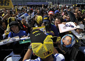 Valentino Rossi in Motegi: Die Japaner lieben ihn