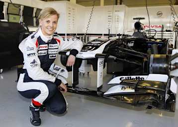 Williams-Entwicklungsfahrerin Susie Wolff