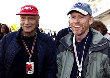 Ron Howard mit Niki Lauda