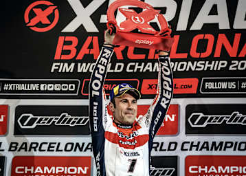 Toni Bou feierte in Barcelona seinen 66. Laufsieg in der X-Trial-WM