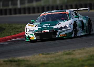  Absolute Bestzeit beim ADAC GT Masters in Oschersleben für den Audi R8 LMS von Dries Vanthoor