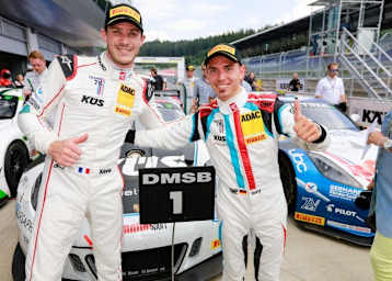 Triumph beim ADAC GT Masters am Red Bull Ring: Kévin Estre (li.) und David Jahn 