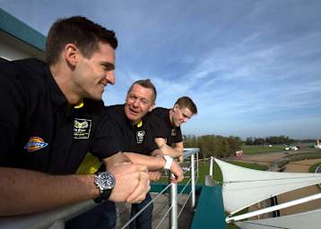 Tommy Hill, Chris Walker und Danny Buchan (v.l.)