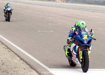 Toni Elias bescherte Suzuki den 200. Sieg in der US-Superbike-Meisterschaft