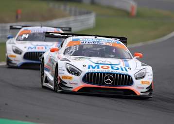 Auch 2019 wieder im ADAC GT Masters dabei: Die beiden Mercedes-AMG GT3 vom Team Zakspeed