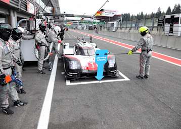 Pole-Position für den Porsche 919 Hybrid von Neel Jani und André Lotterer