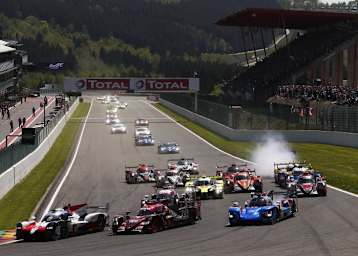 Heiße Startphase bei der FIA WEC in Spa-Francorchamps