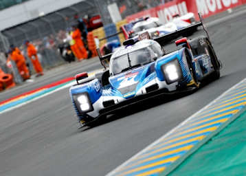 Der Dallara P217 beim Gastauftritt in Le Mans