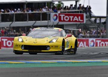Schon bei den 24h von Le Mans in der FIA WEC unterwegs: Die Corvette C7.R
