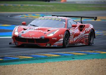 Startete 2018 bei den 24 Stunden von Le Mans: Der Ferrari 488 GTE von Keating Motorsports