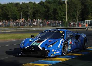 Der Ferrari 488 GTE Evo von Risi Competizione ist auch 2020 wieder bei den 24h von Le Mans dabei