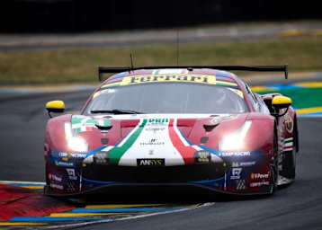 Im Ferrari 488 GTE Evo sitzen Davide Rigon und Miguel Molina