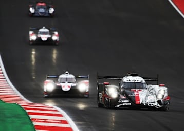 Der Rebellion R13 siegt bei der WEC in Austin vor den beiden Toyota TS050 Hybrid