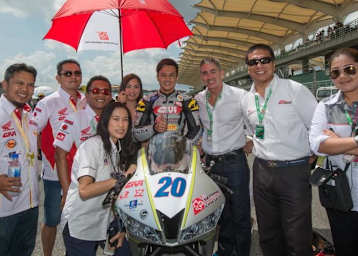 Auch Mick Doohan drückt Zaqhwan Zaidi die Daumen 