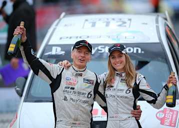 Tony Jardine (li.) und Amy Williams