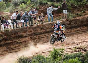 Antoine Meo war auf der siebten Etappe der Rallye Dakar der Mann des Tages 