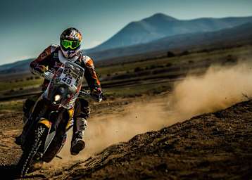 Antoine Meo steigert sich bei der Rallye Dakar immer mehr