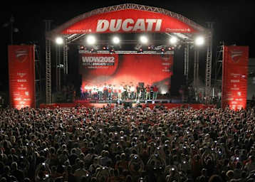 Die Ducati World Week ist eine Riesenparty