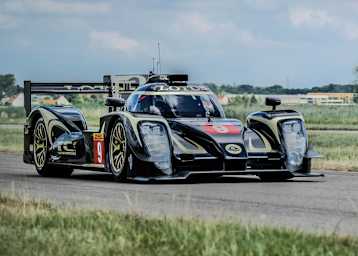 Der Lotus LMP1, hier beim Roll-Out startet in Texas erstmals