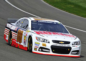 Dale Earnhardt Jr. in seinem NASCAR-Chevy