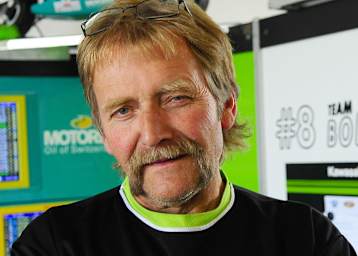 Hanspeter Bolliger ist über die fehlende Unterstützung von Kawasaki Japan nicht glücklich