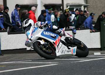 William Dunlop auf der Yamaha R6 beim North West 200