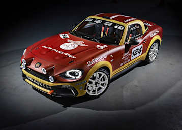 Prototyp für die Rallye-Kategorie RGT – der in Genf vorgestellte Abarth 124 Spider