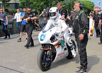 Bruce Anstey auf der Mugen Shinden Go
