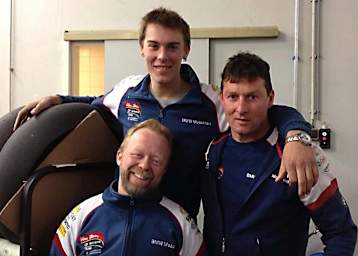 Reiterberger (Mitte) kann zwei Siege feiern