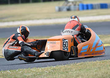 Eckart Rösinger mit Beifahrer Steffen Werner