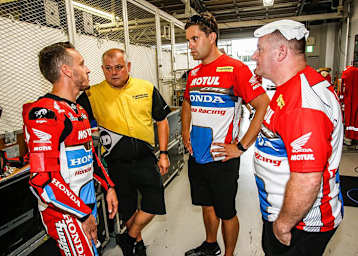 Es gab bei Honda Endurance einiges zu besprechen