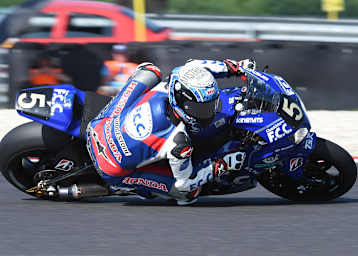 Neben Freddy Foray testete auch Josh Hook in Japan