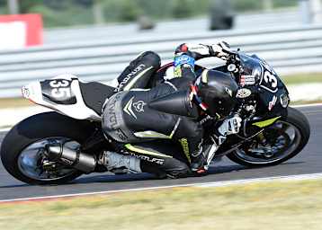 Christopher Kemmer beim Acht-Stunden-Rennen auf dem Slovakia Ring