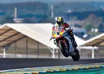 Julian Puffe «flog» förmlich über den Circuit Bugatti in Le Mans