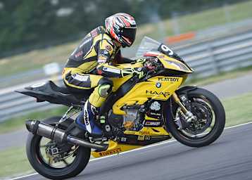 Arnaud Friedrich auf der BMW des Teams LRP Poland