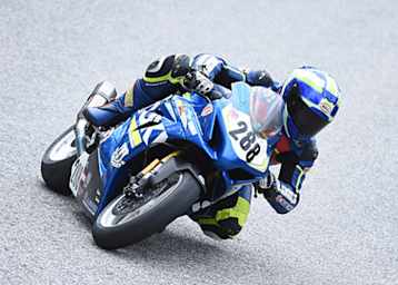 Trainingsbestzeit für Suzuki-Pilot Thomas Berghammer