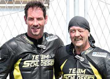 Markus Schlosser (li.) und sein Beifahrer Marcel Fries