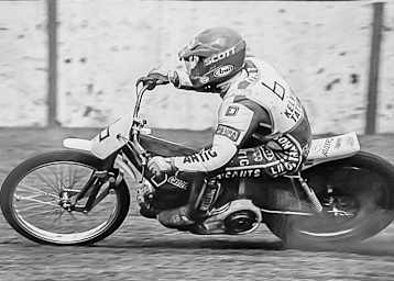 Kelvin Tatum 1994 bei seiner Weltrekordfahrt in Rastede