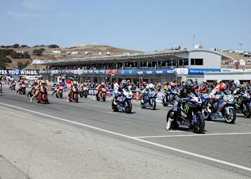 Start der AMA Superbike in Laguna Seca 2013 