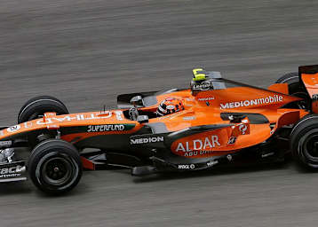 2007 startete Spyker in der Formel 1