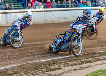 Tobias Kroner (vorne rechts) gewann zum vierten Mal in Cloppenburg