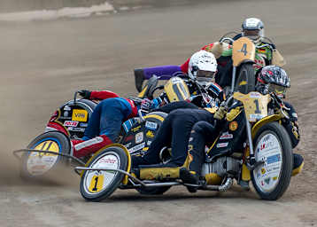 Venus/Heiß (1) führten die Gespann-Meute 2015 meistens an