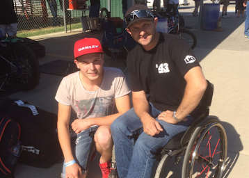 Kai Huckenbeck und Leigh Adams verstanden sich gut