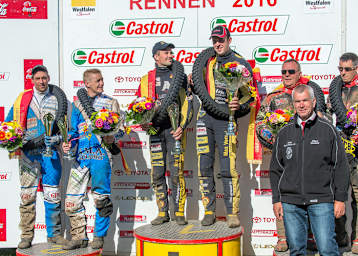 Markus Venus/Markus Heiß standen ganz oben auf dem Treppchen in Lüdinghausen