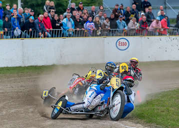 Im Finale siegten Detz/Auwema (vorne)