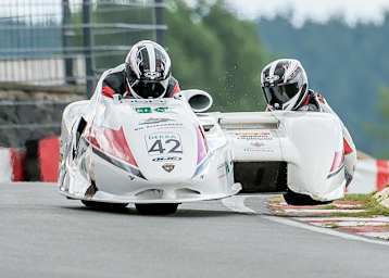 Ruppert/Wäfler mussten in Schleiz gute Nerven haben